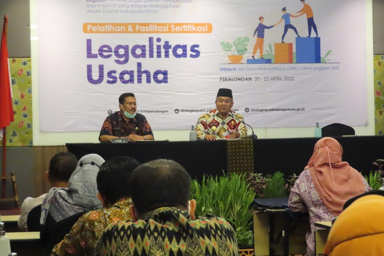 Dinilai Penting, Dindagkop-UKM Fasilitasi Legalitas Usaha Bagi UMKM