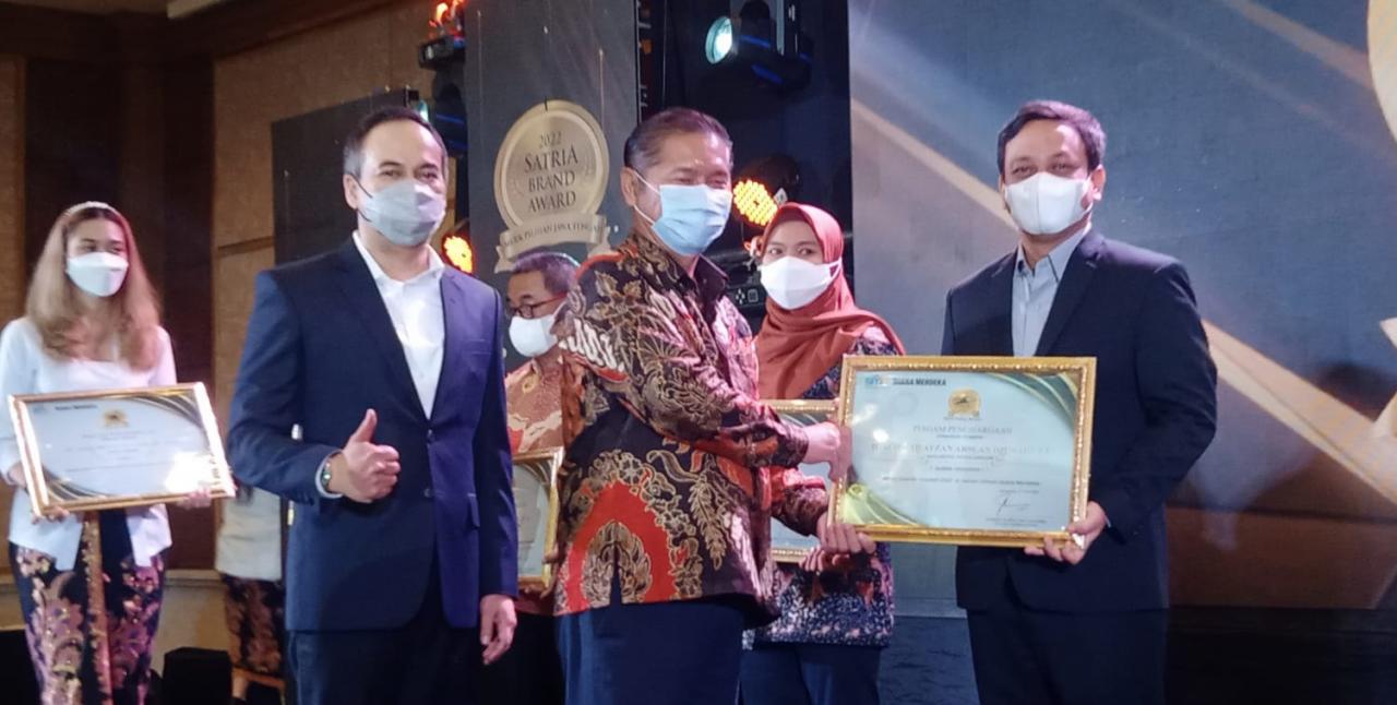 SBA 2022, Walikota Aaf Sabet Penghargaan Kepala Daerah Inovatif