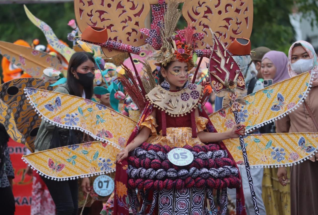 Potret Kemeriahan Jagad Pekalongan Batik Carnival 2022 