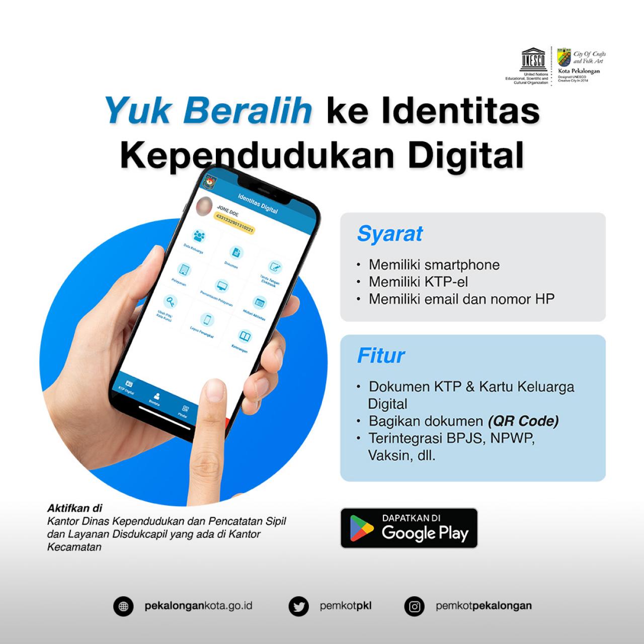 Yuk Beralih Ke Identitas Kependudukan Digital 2404