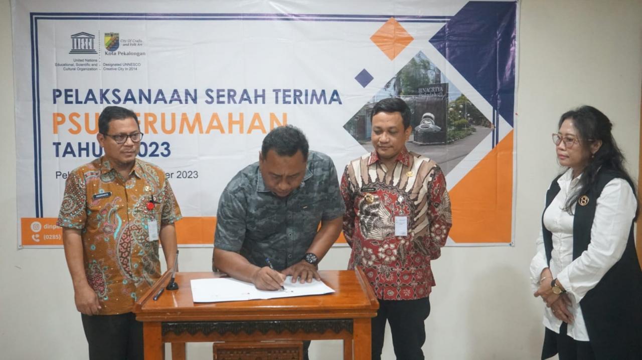 Serah Terima PSU Perumahan, Mas Aaf Apresiasi Para Pengembang