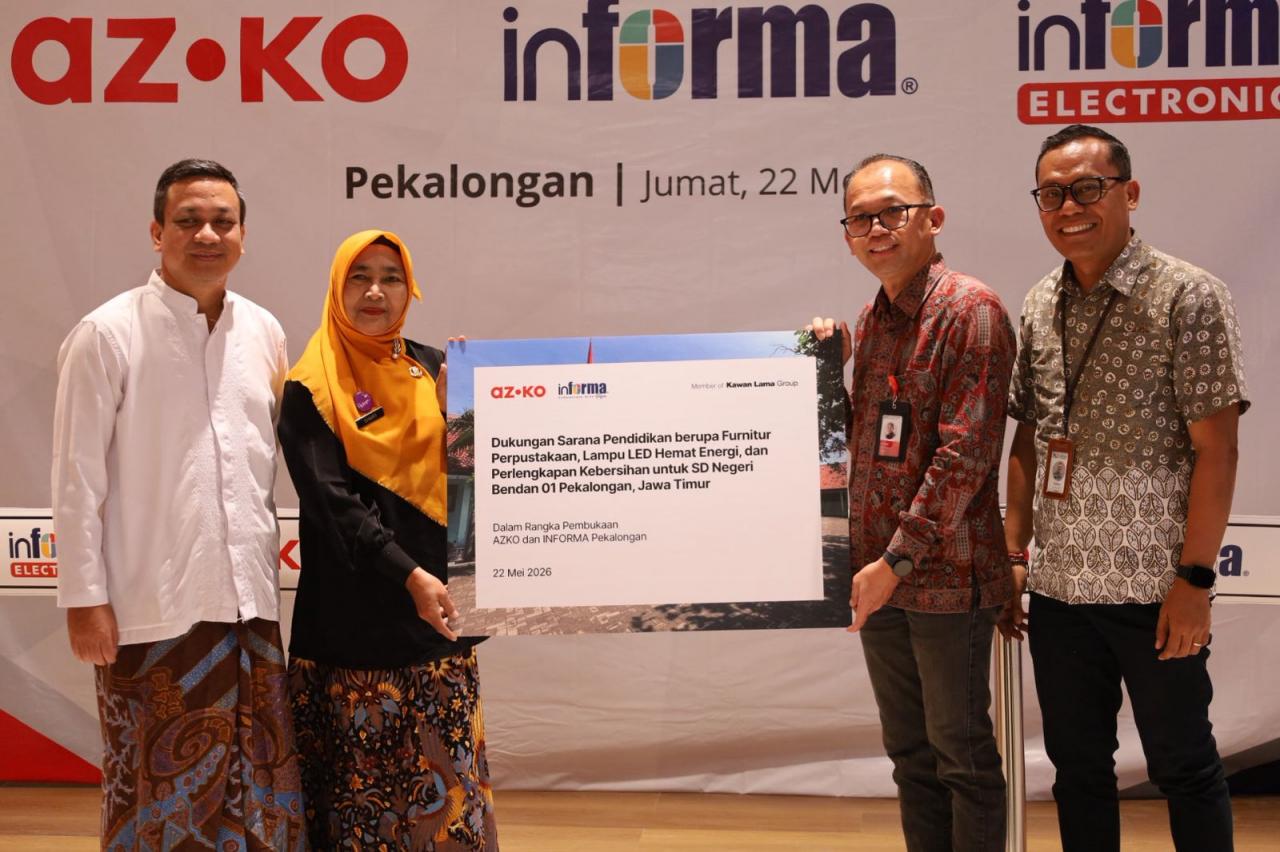 Pemkot Pekalongan Dukung Ekspansi AZKO Informa, Warga Kini Tak Perlu Belanja Furnitur hingga Elektronik ke Luar Kota